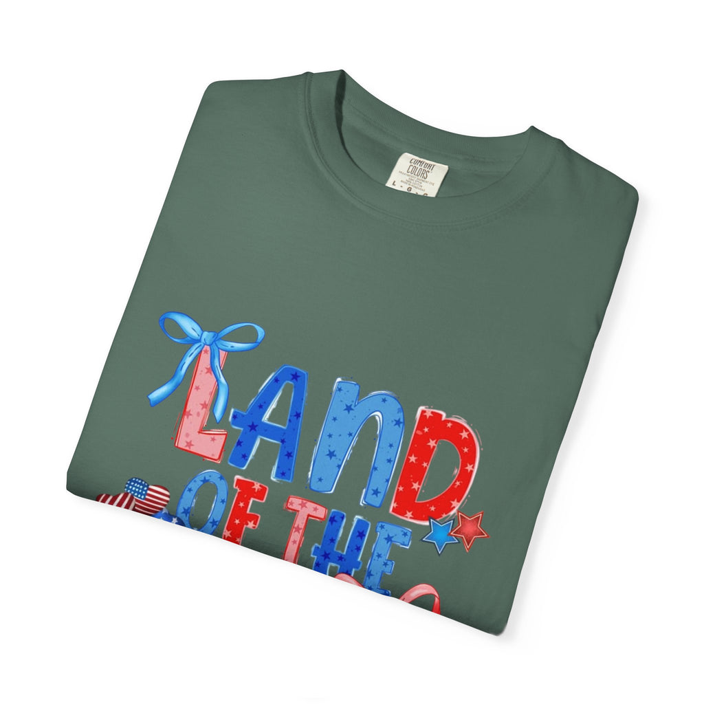 Land of the Free Patriotic T-Shirt