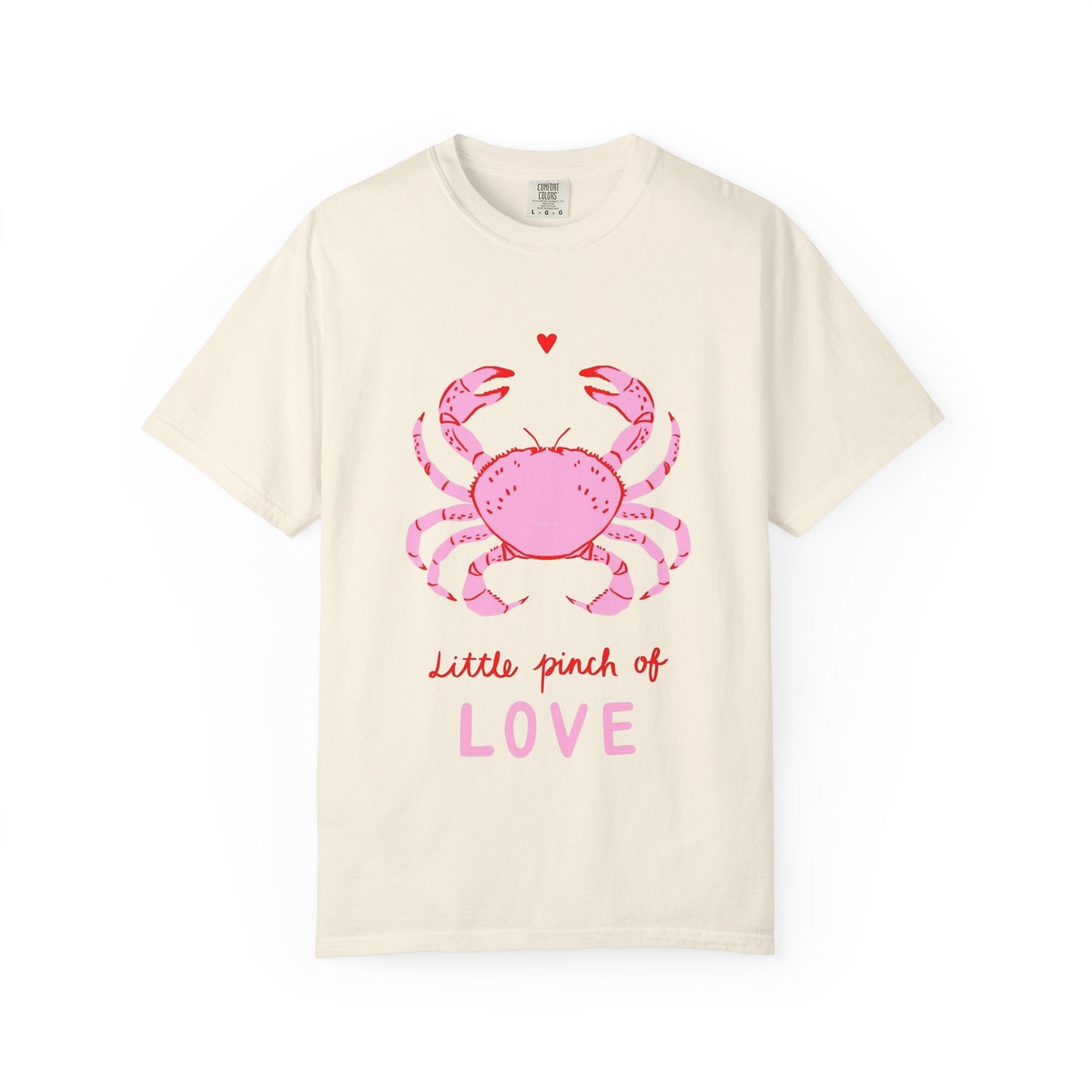Crab 'Little Pinch of Love' T-Shirt