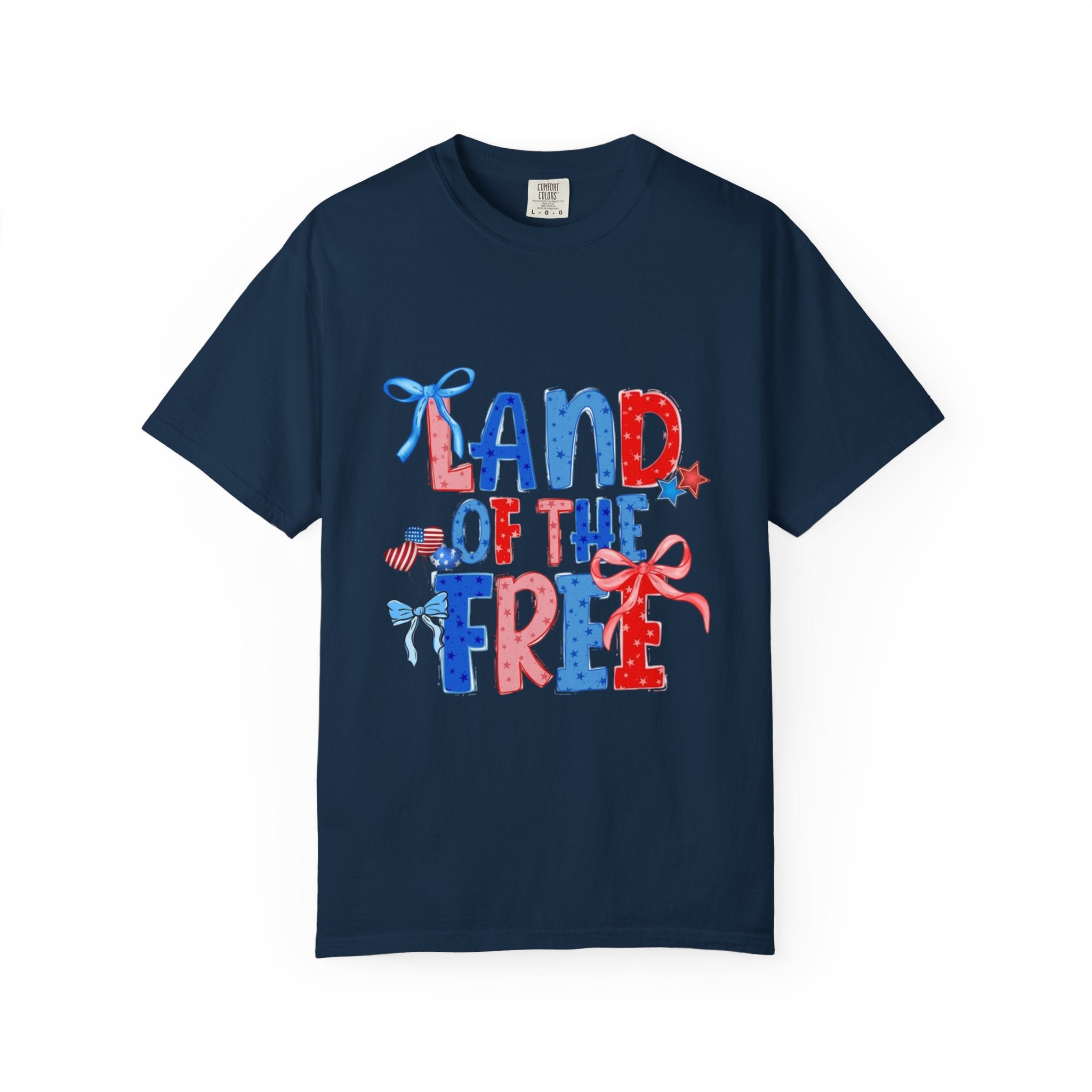 Land of the Free Patriotic T-Shirt