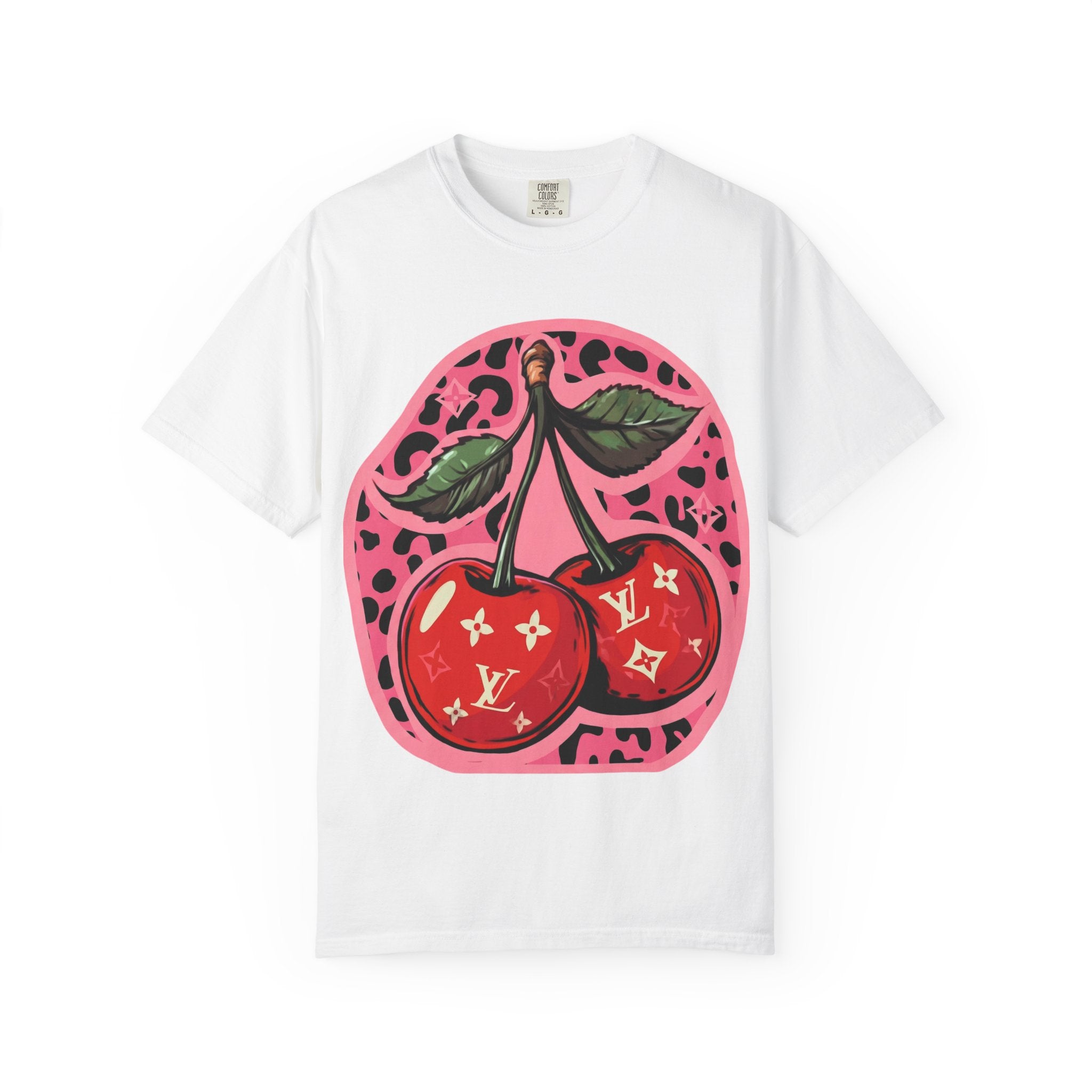Cherry Graphic LV Retro T-shirt