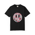 Floral Smiley T-Shirt — Pink Botanical Smile Tee