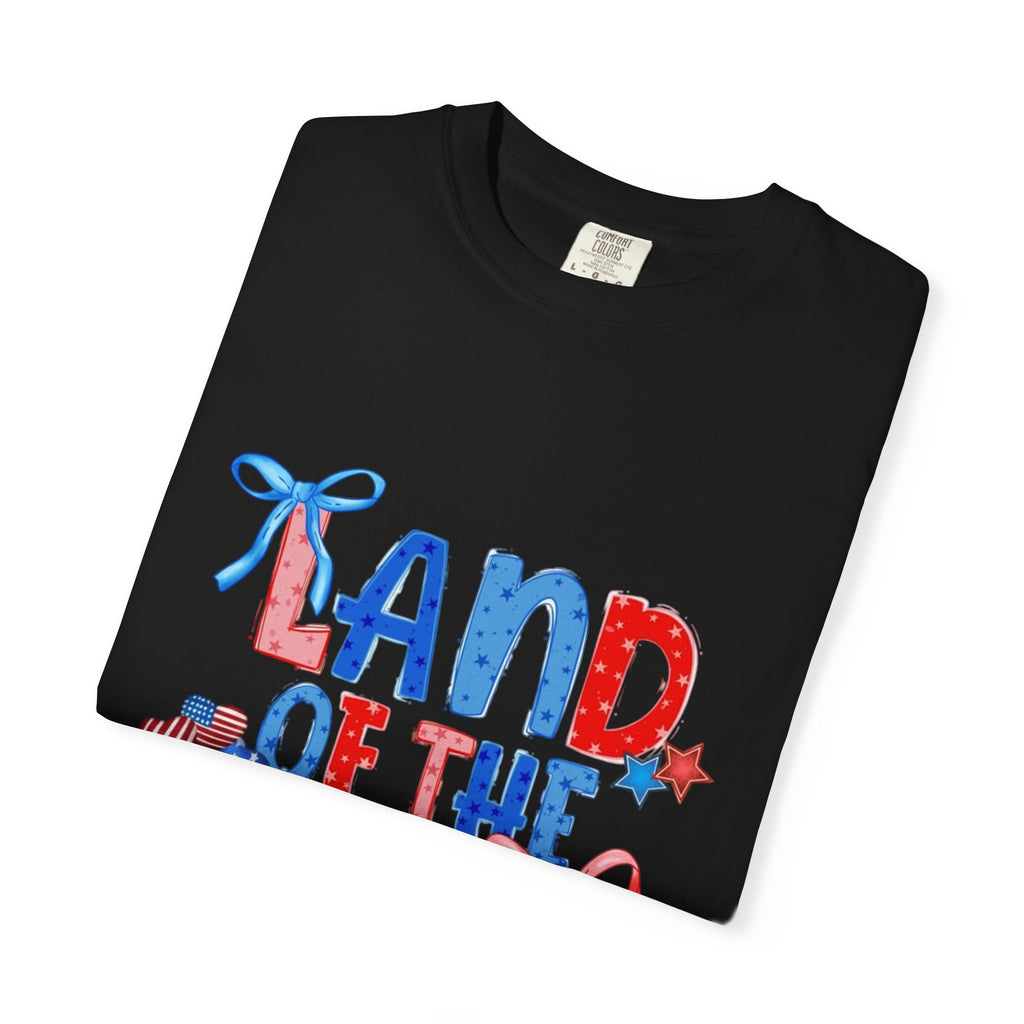 Land of the Free Patriotic T-Shirt