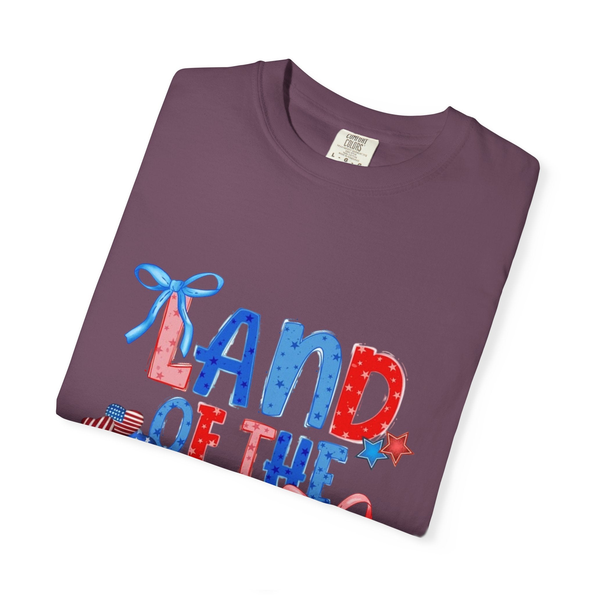 Land of the Free Patriotic T-Shirt