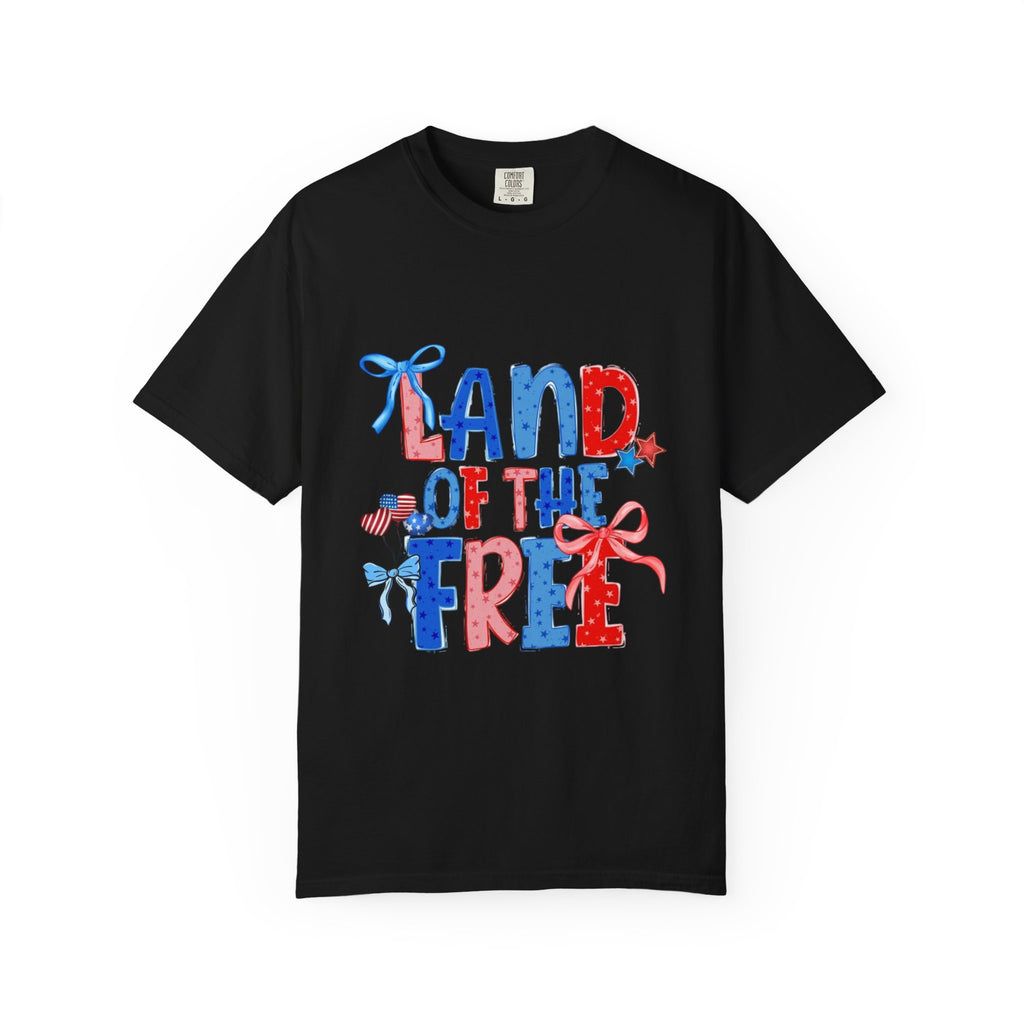 Land of the Free Patriotic T-Shirt