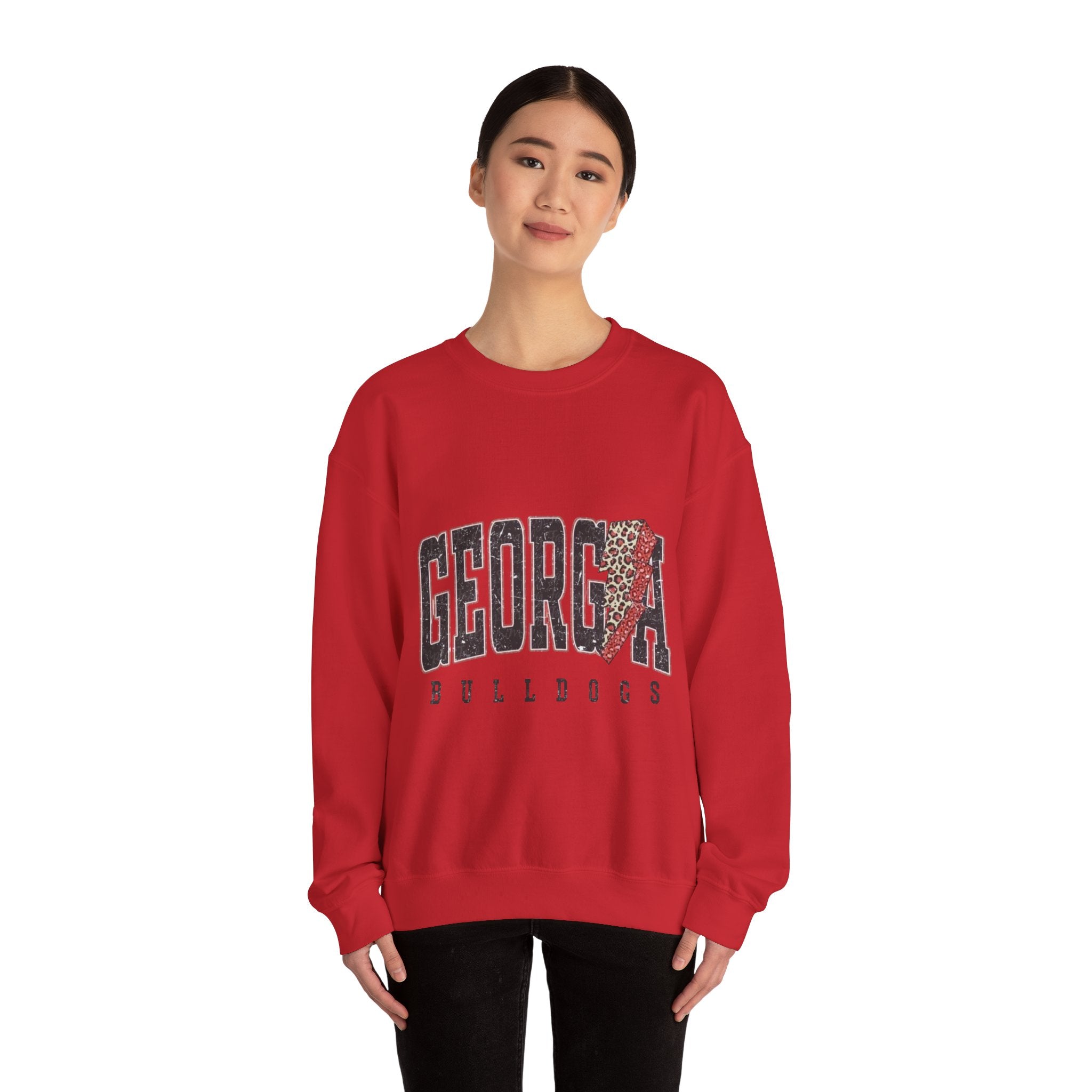 Georgia Bulldogs Crewneck Sweatshirt - Vintage Collegiate NCAA Pullover