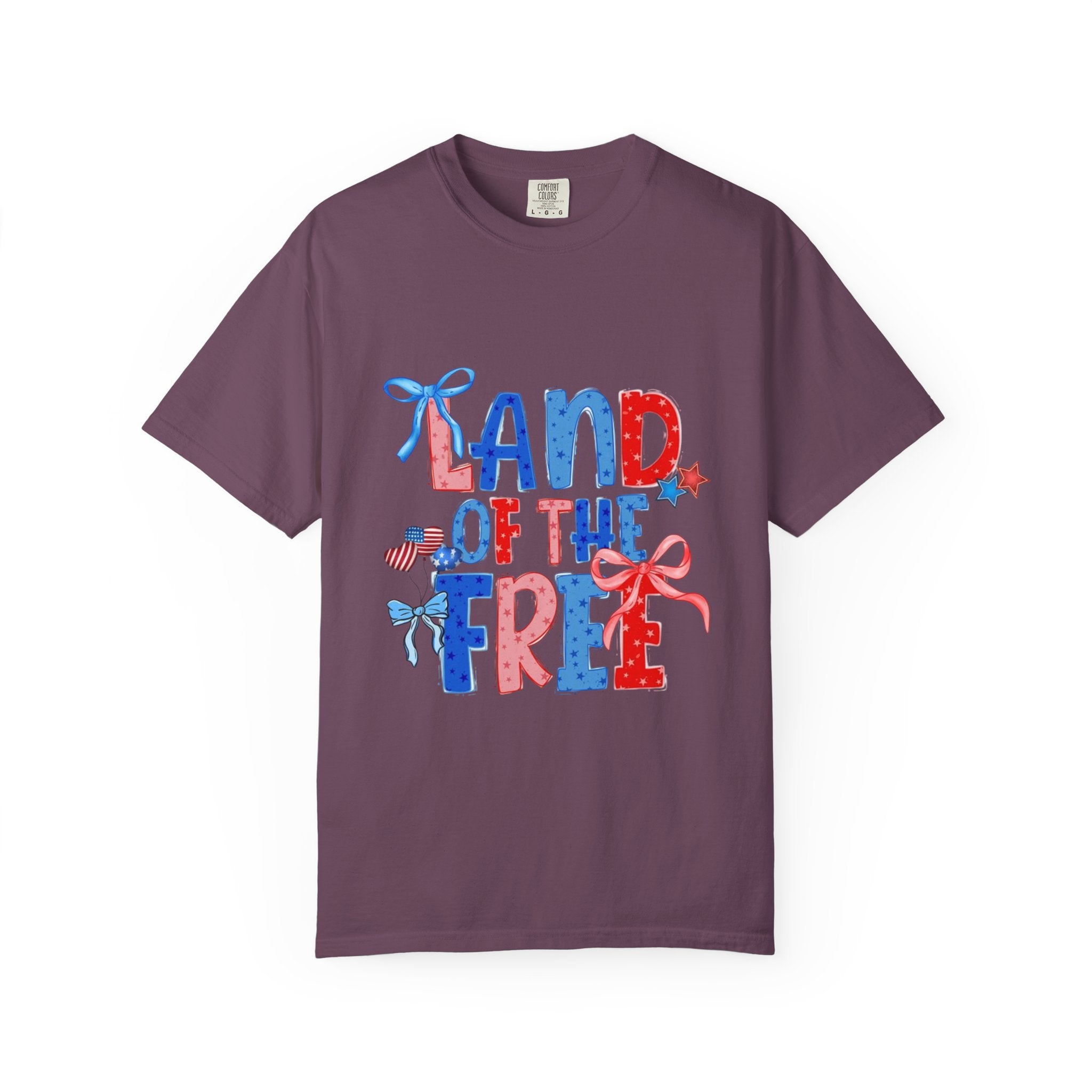 Land of the Free Patriotic T-Shirt