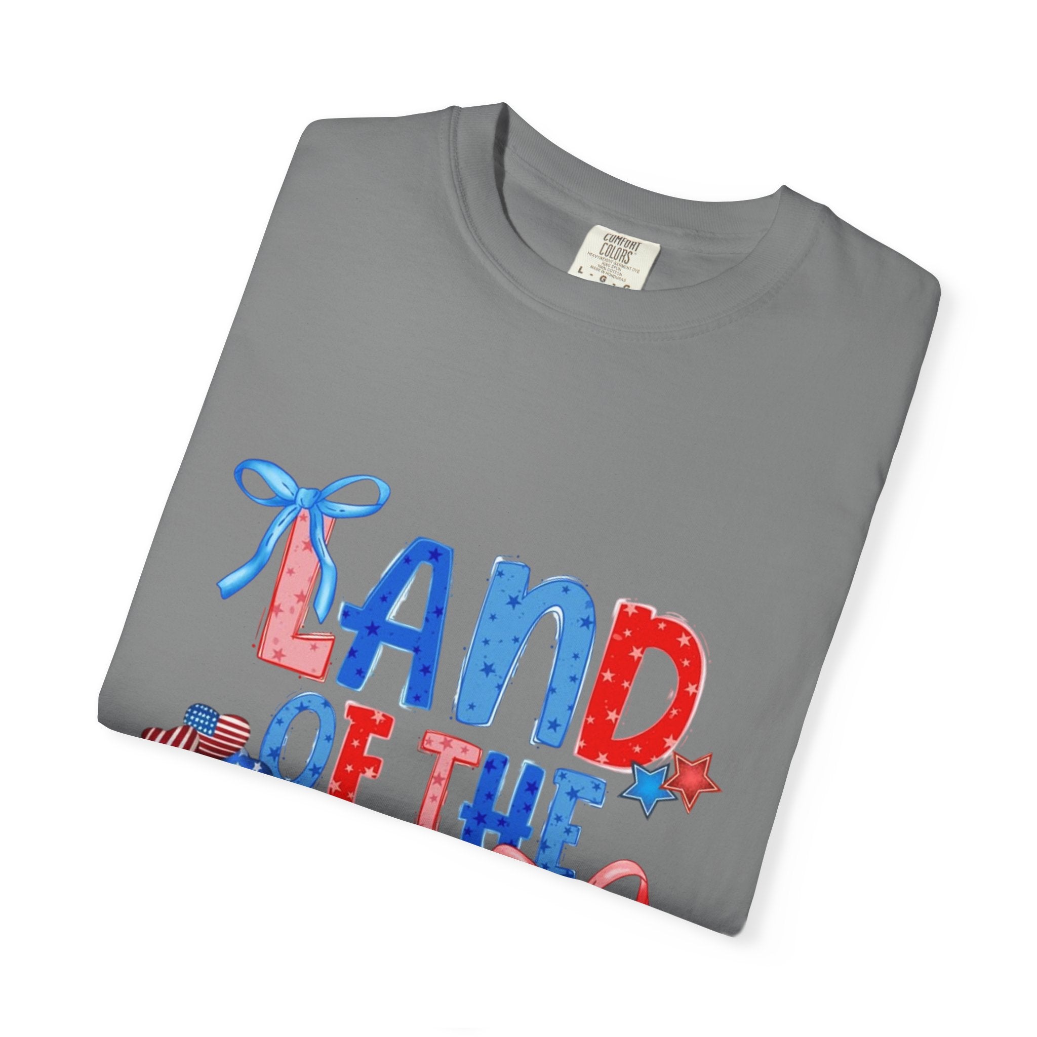 Land of the Free Patriotic T-Shirt