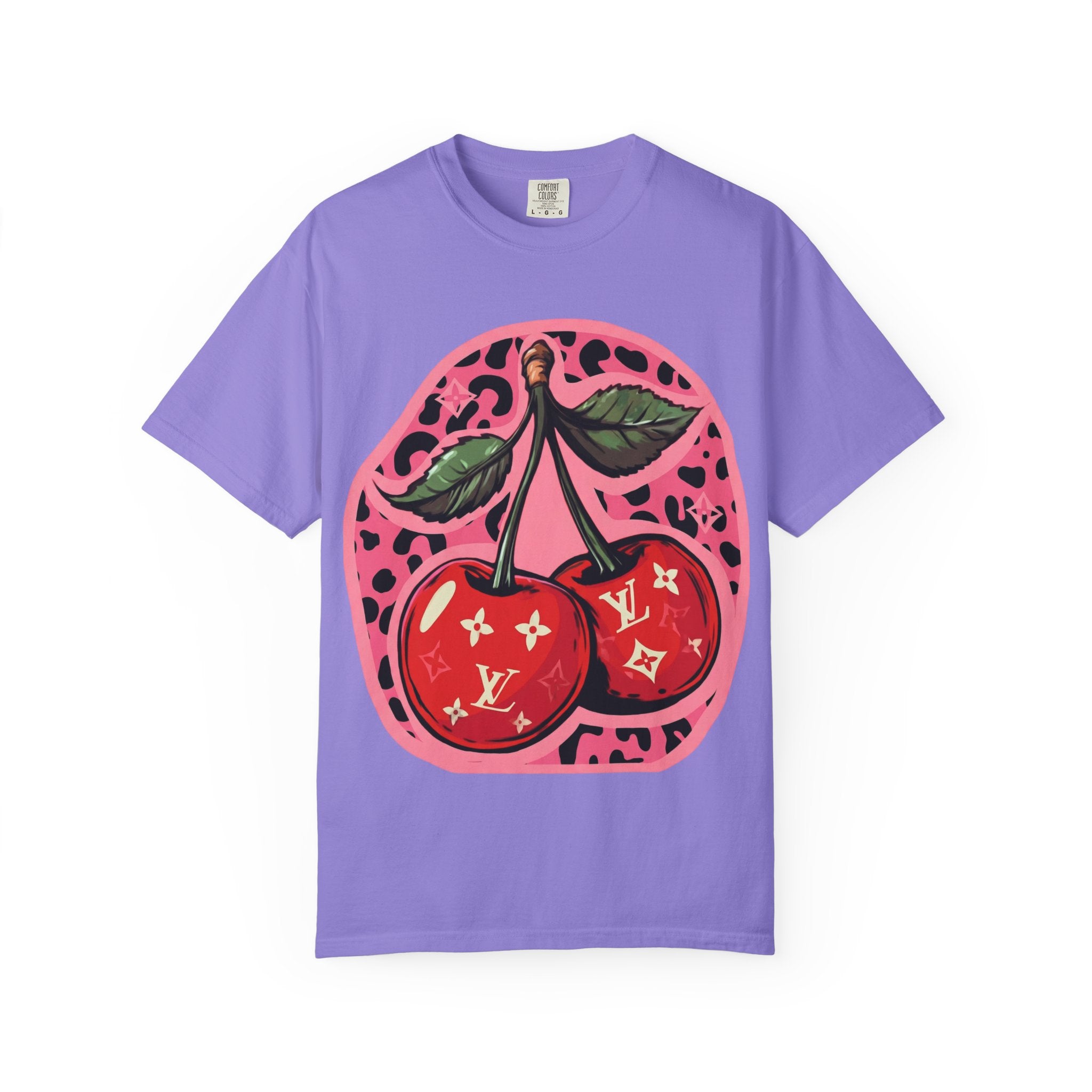 Cherry Graphic LV Retro T-shirt