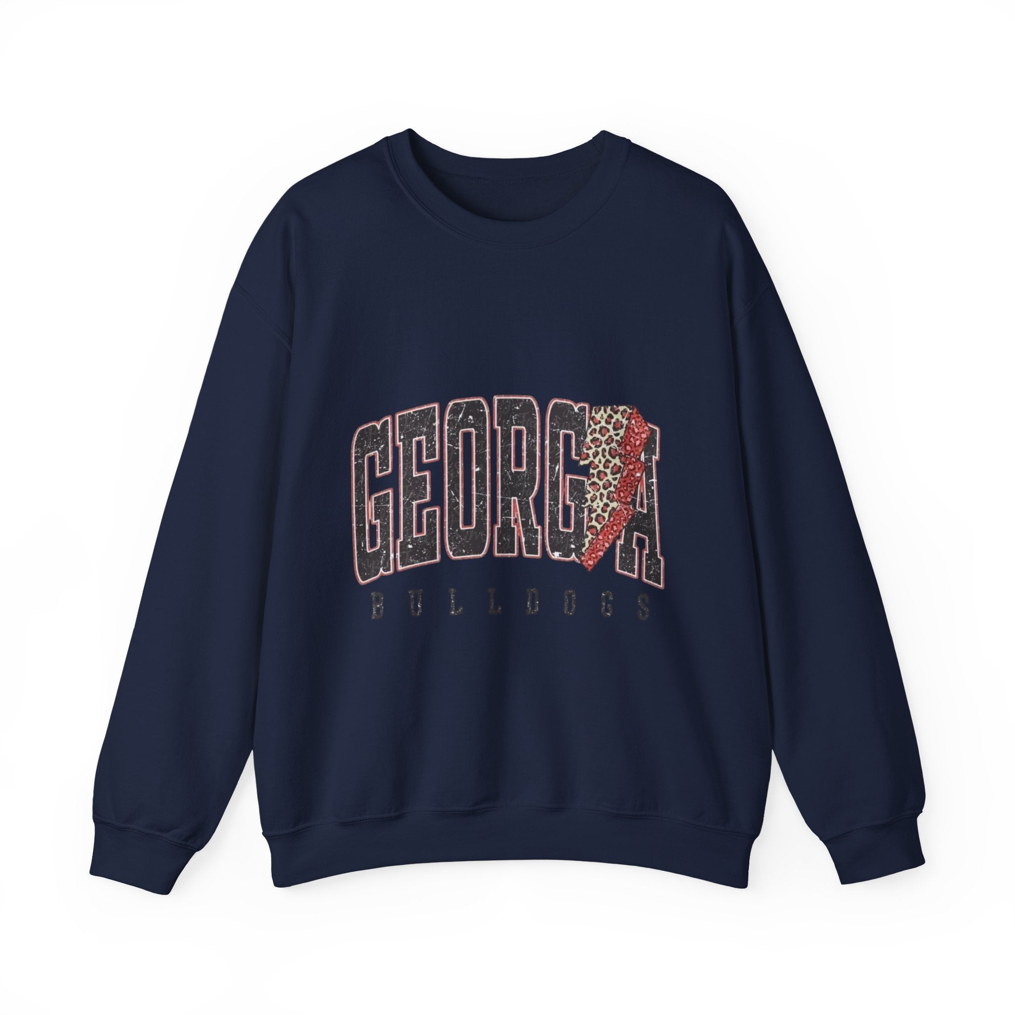 Georgia Bulldogs Crewneck Sweatshirt - Vintage Collegiate NCAA Pullover