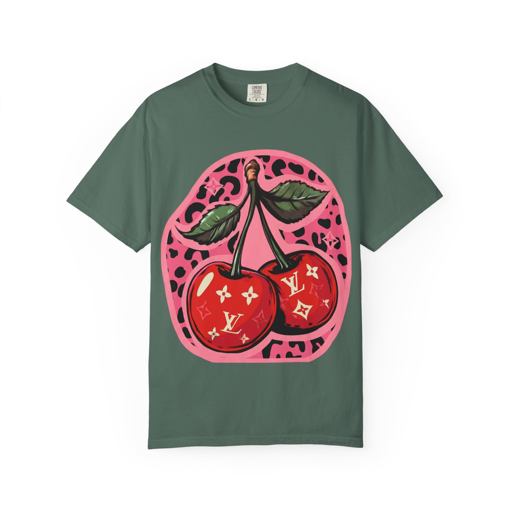 Cherry Graphic LV Retro T-shirt
