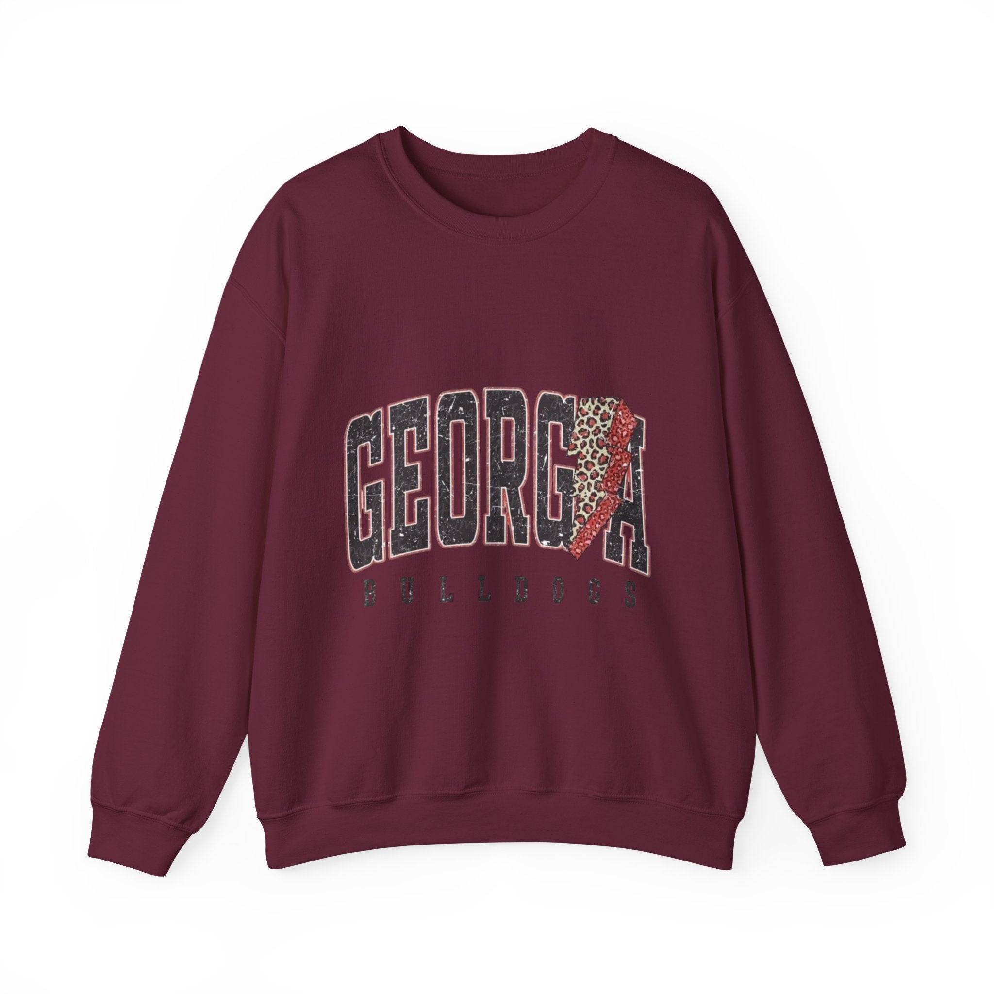 Georgia Bulldogs Crewneck Sweatshirt - Vintage Collegiate NCAA Pullover