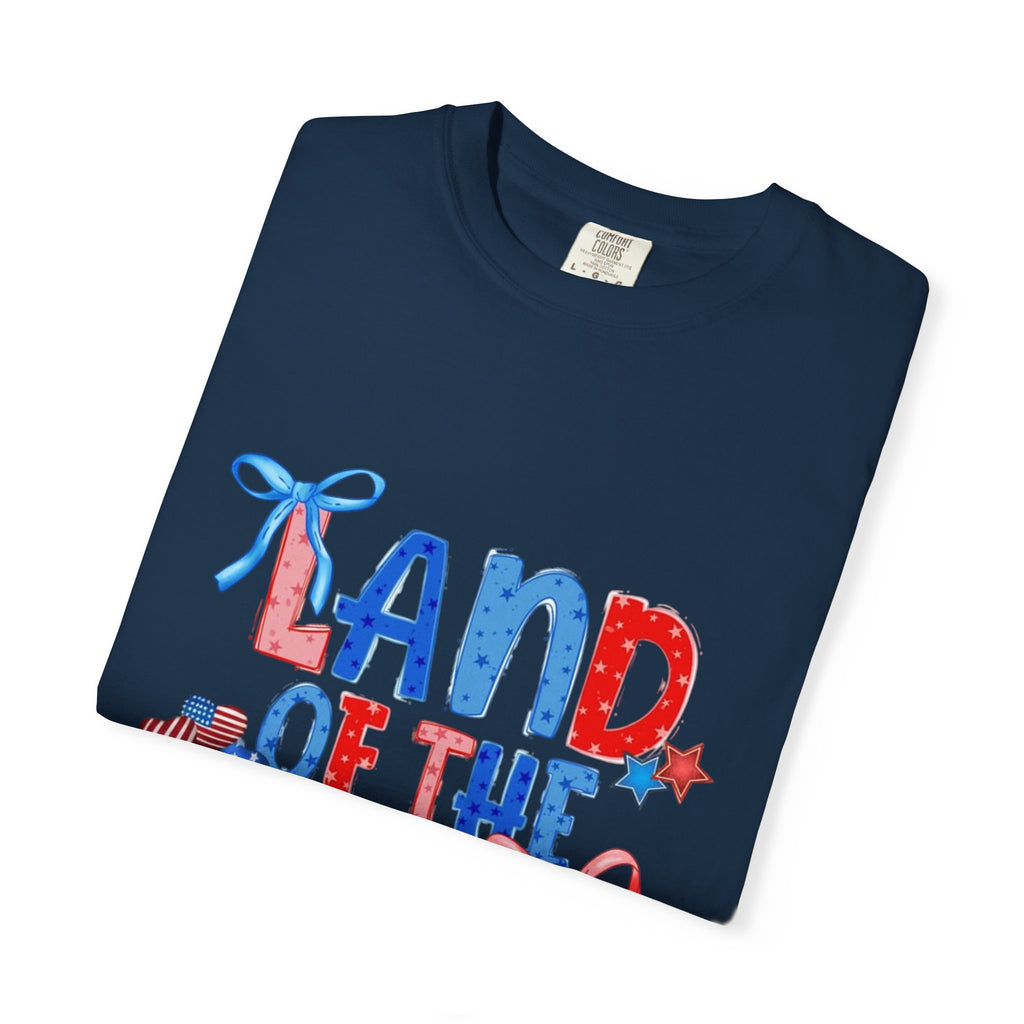 Land of the Free Patriotic T-Shirt