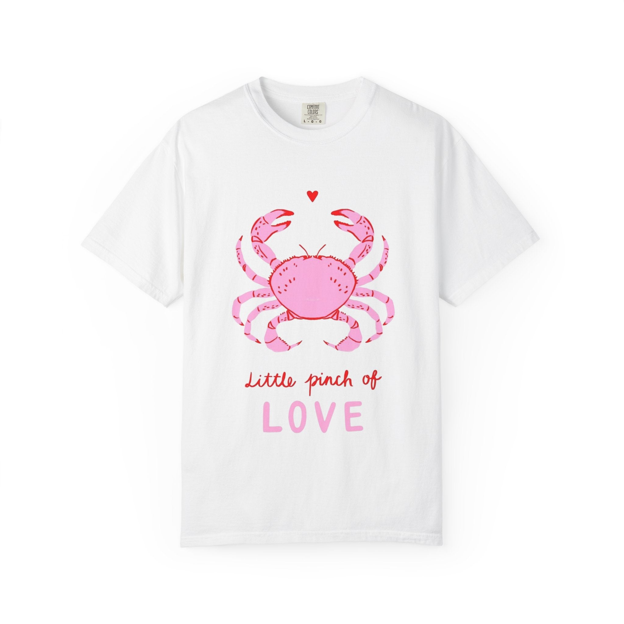 Crab 'Little Pinch of Love' T-Shirt