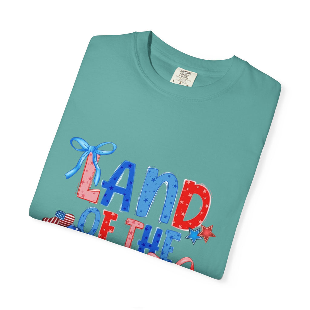 Land of the Free Patriotic T-Shirt